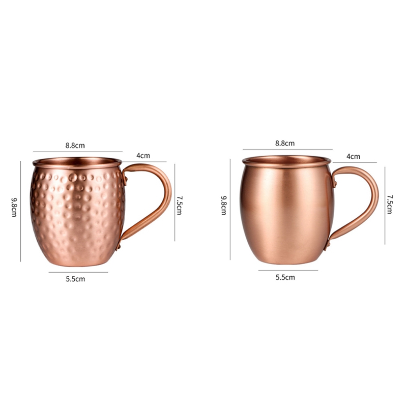 530ML 100% Pure Copper Mug Mug - đánh giá và giá Copper Cocktail Mug