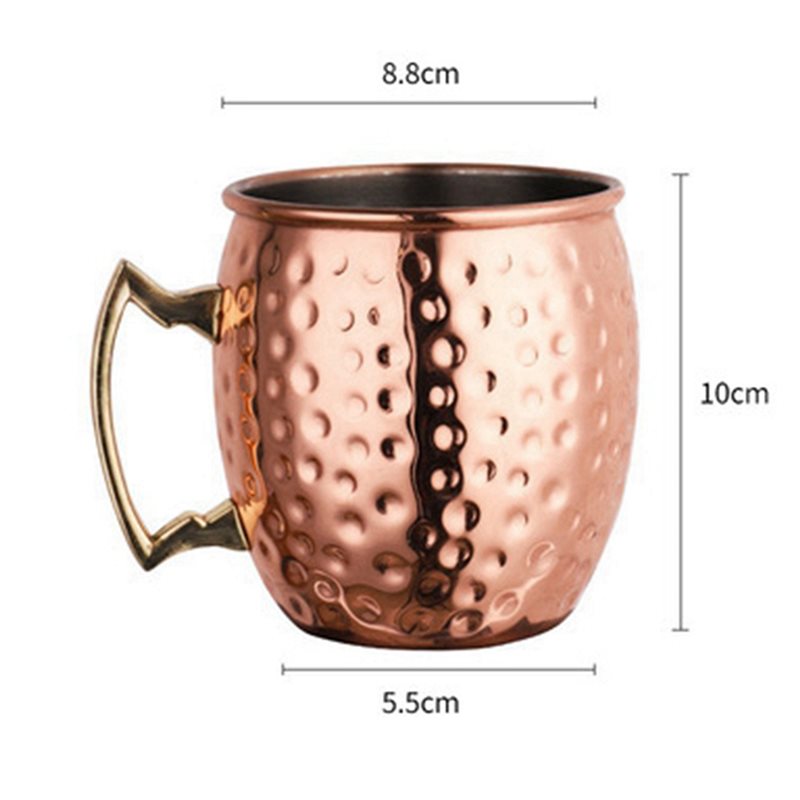 JHD 2X Moscow Mule Cup Stainle - đánh giá và giá Copper Cocktail Mug
