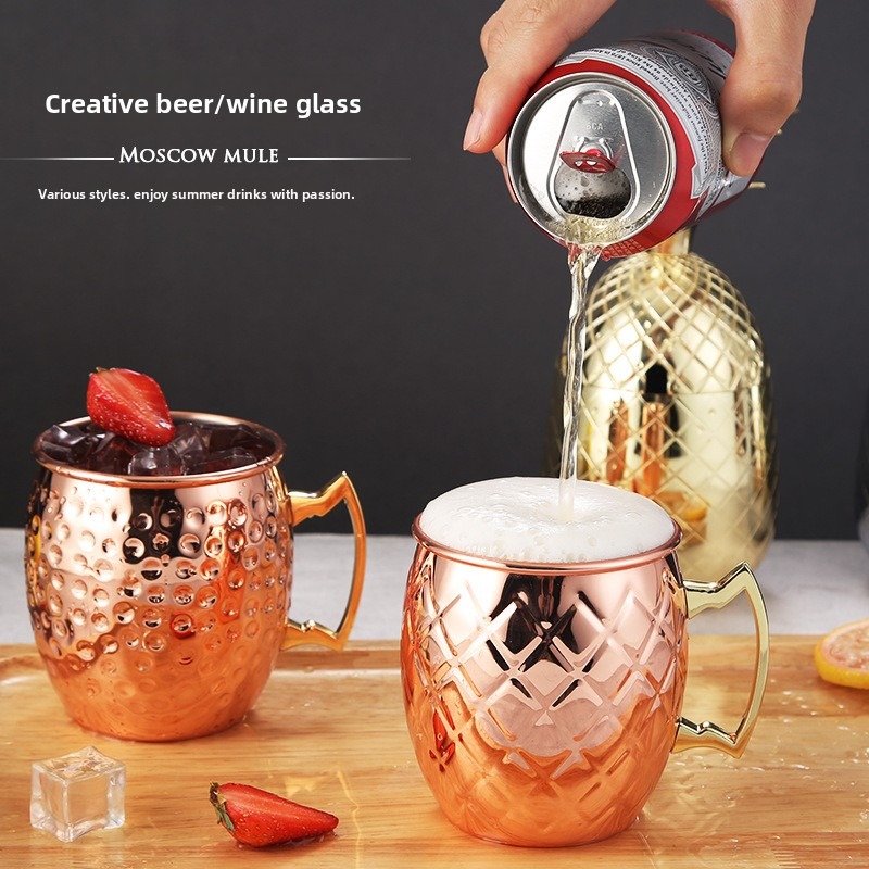 Hammer stainless steel mule mu - đánh giá và giá Copper Cocktail Mug