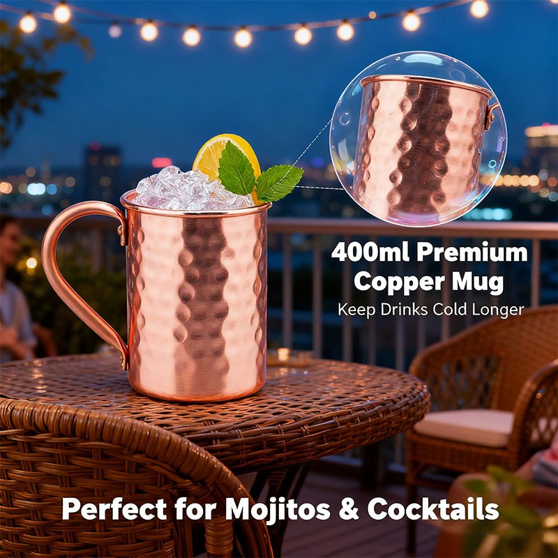 New 100% Copper Cups Pure Soli - đánh giá và giá Copper Cocktail Mug