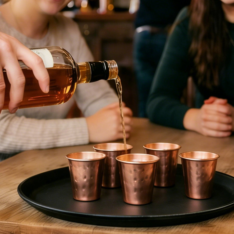 6cs 8Pcs New 100% Copper Cups  - đánh giá và giá Copper Cocktail Mug